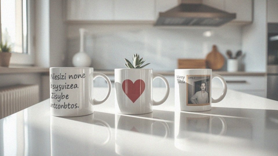 Jakie personalizowane kubki mogą wywołać uśmiech na twarzy dziewczyny?