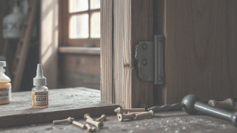 Jakie techniki naprawy są najskuteczniejsze przy wyrwanych zawiasach?