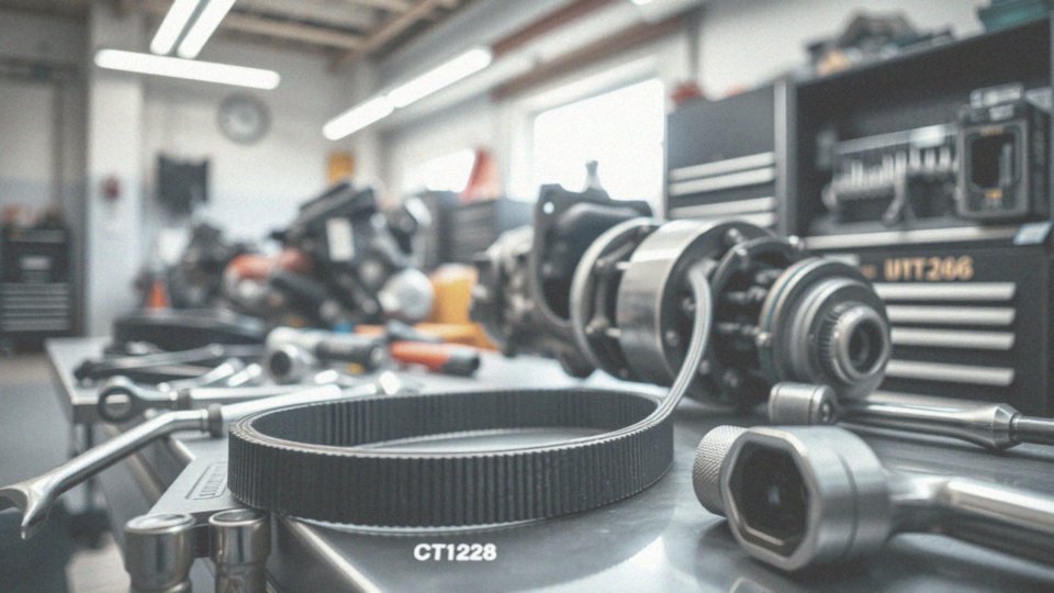 Jakie są oznaczenia paska rozrządu w modelu CT1228?