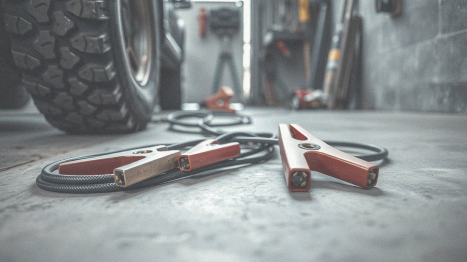 Jakie kable rozruchowe są rekomendowane dla pojazdów z dużym silnikiem?