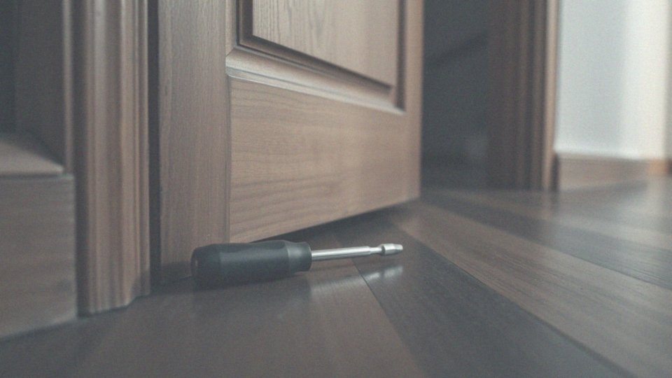 Jakie są proste metody otwierania drzwi bez klamki?