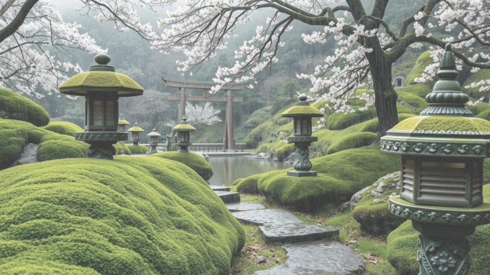 Jakie są zalety podróży do Japonii w porze deszczowej?