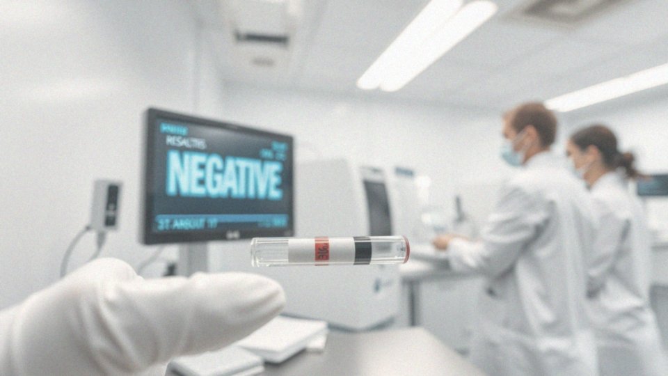 Co oznacza ujemny wynik testu na HIV?