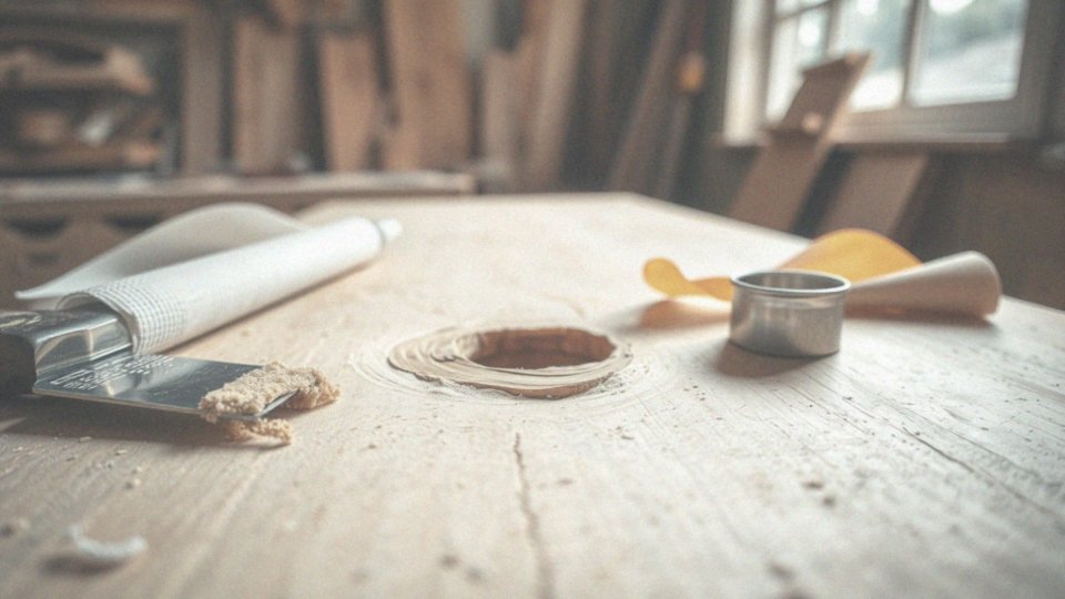 Jak stosować szpachlę do drewna do wypełniania dziur?