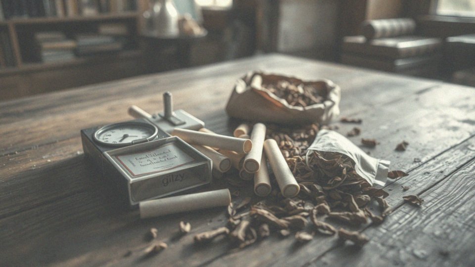 Co to są gilzy i jak wpływają na ilość papierosów z 30g tytoniu?