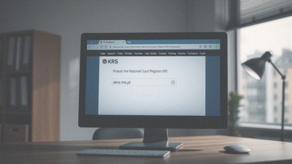 KRS sprawozdanie finansowe – wgląd i kluczowe informacje